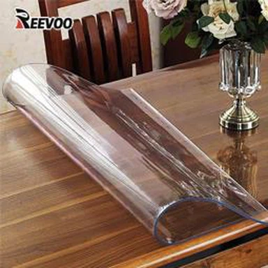 بولي كلوريد الفينيل القماش المشمع شفافة سوبر فيلم المواد