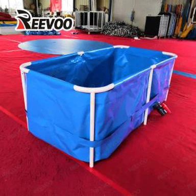 خزان الأسماك البلاستيكية القابلة للطي