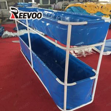 خزانات السمك طبقة مزدوجة