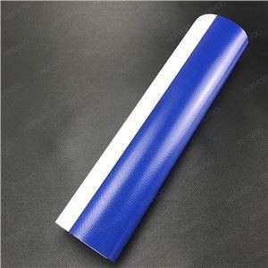 0.35mm بولي كلوريد الفينيل القماش المشمع مخطط