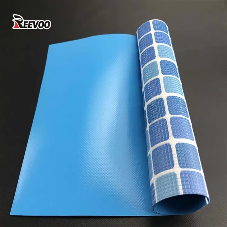 1850g PVC القماش المشمع المغلفة لبطانة حمام السباحة